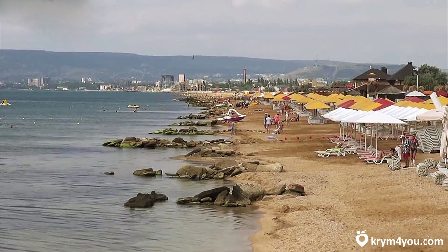 Береговое Крым Фото Поселка И Пляжа